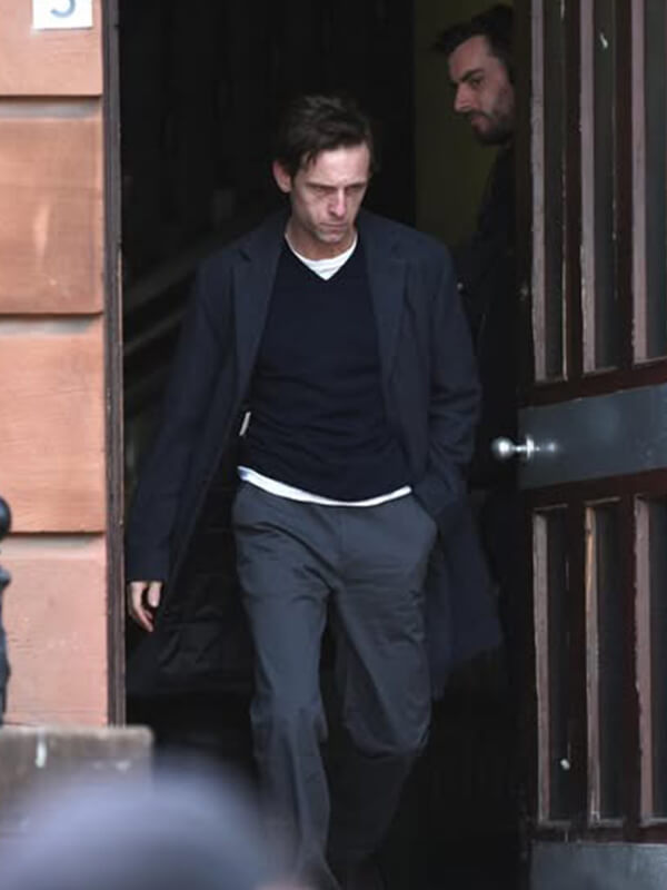 Half Man 2026 Jamie Bell Wool Coat