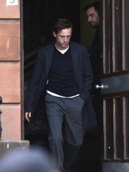Half Man 2026 Jamie Bell Wool Coat
