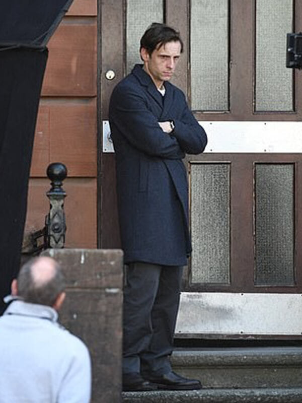 Half Man 2026 Jamie Bell Wool Coat