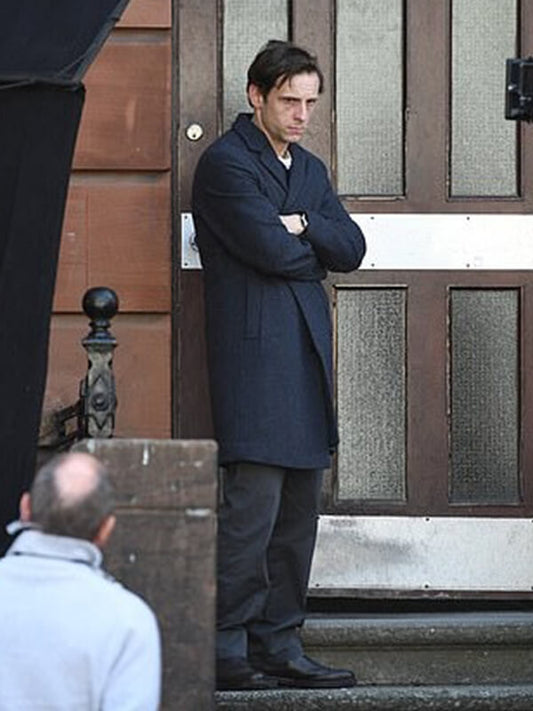 Half Man 2026 Jamie Bell Wool Coat