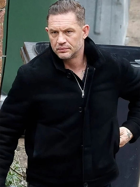 Harry Da Souza MobLand S01 Tom Hardy Wool Jacket
