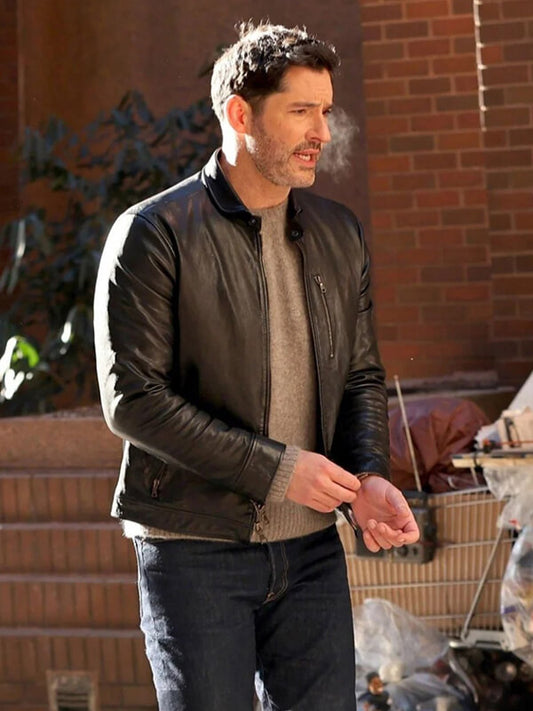 Hart Hoxton CIA 2026 Black Leather Jacket