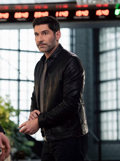 Hart Hoxton CIA 2026 Black Leather Jacket