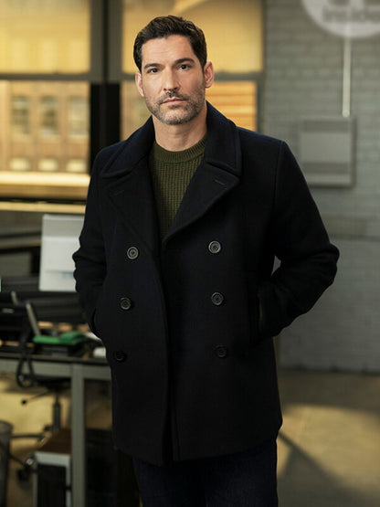 Hart Hoxton CIA 2026 Blue Wool Coat