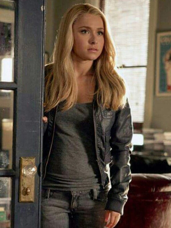 Hayden Panettiere Heroes S03 Black Leather Jacket