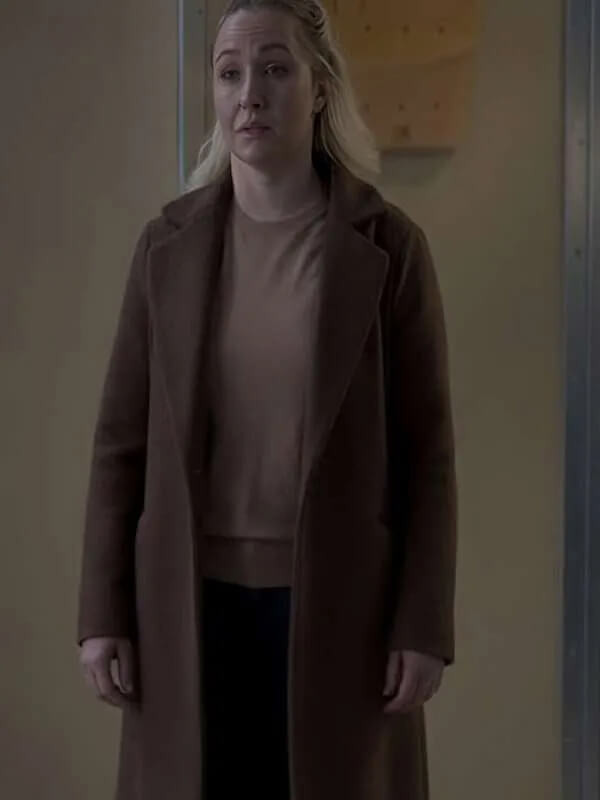 Hayden Panettiere Sleepwalker 2026 Brown Wool Coat