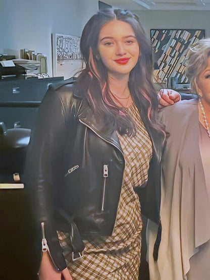 Hayley Haller The Lincoln Lawyer S04 Biker Leather Jacket