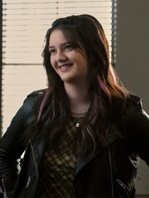Hayley Haller The Lincoln Lawyer S04 Biker Leather Jacket