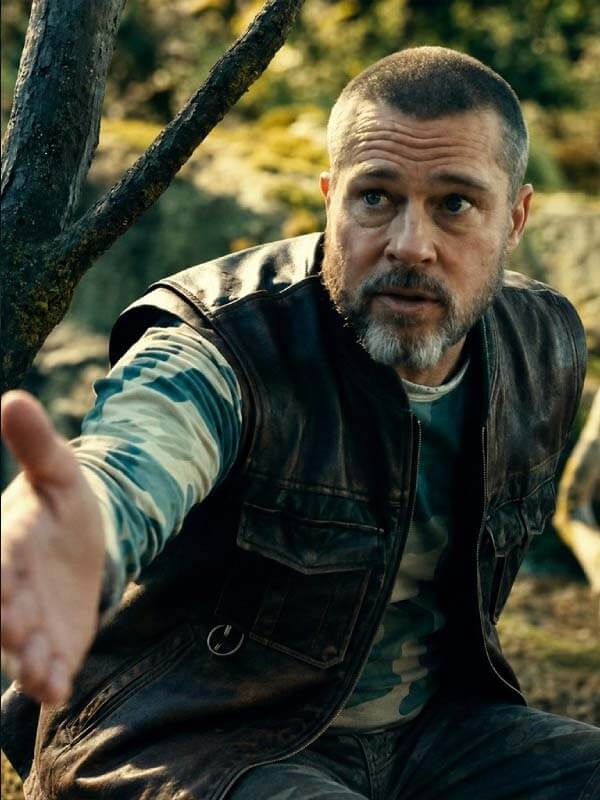 Heart of the Beast 2026 Brad Pitt Leather Vest