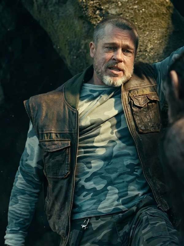 Heart of the Beast 2026 Brad Pitt Leather Vest