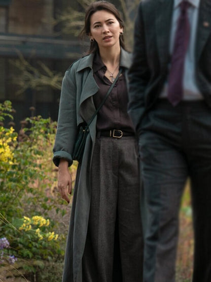 Helen Drew Silo S03 Gray Trench Coat