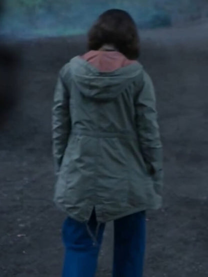 Helen Webb Black Doves S01 Green Cotton Jacket