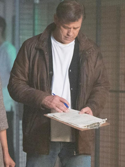 Helloween 2025 John Parker Brown Leather Jacket