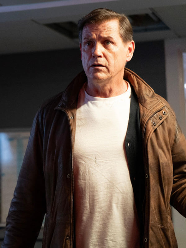 Helloween 2025 John Parker Brown Leather Jacket