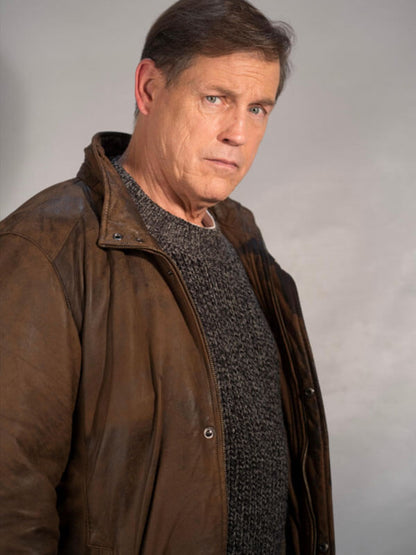 Helloween 2025 John Parker Brown Leather Jacket