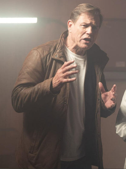 Helloween 2025 John Parker Brown Leather Jacket