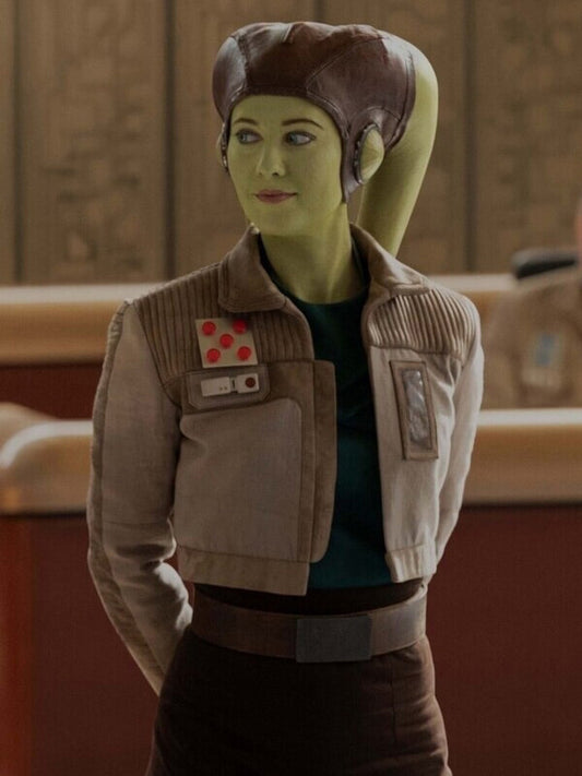 Hera Syndulla Ahsoka S01 Leather Cropped Jacket