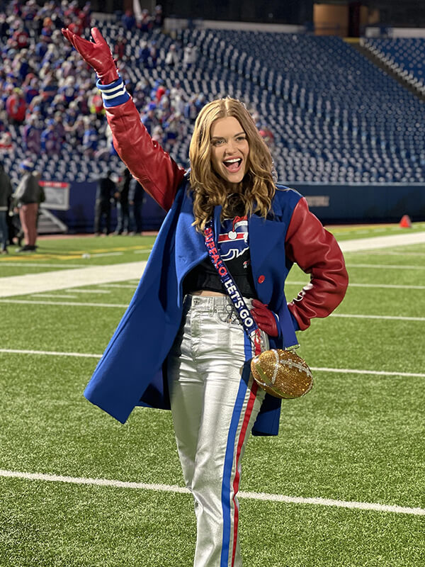 Holland Roden Holiday Touchdown A Bills Love Story Coat