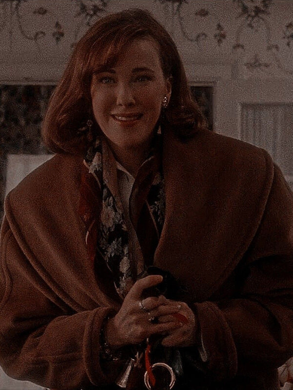 Home Alone Kate McCallister Brown Wool Coat