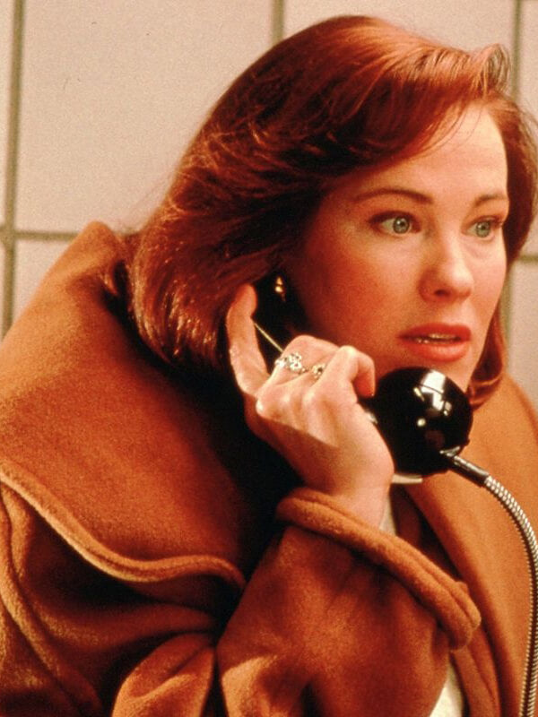 Home Alone Kate McCallister Brown Wool Coat