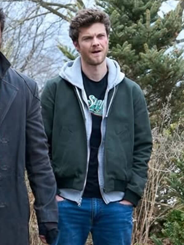 Hughie Campbell The Boys S05 Green Bomber Jacket