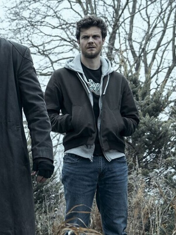 Hughie Campbell The Boys S05 Green Bomber Jacket