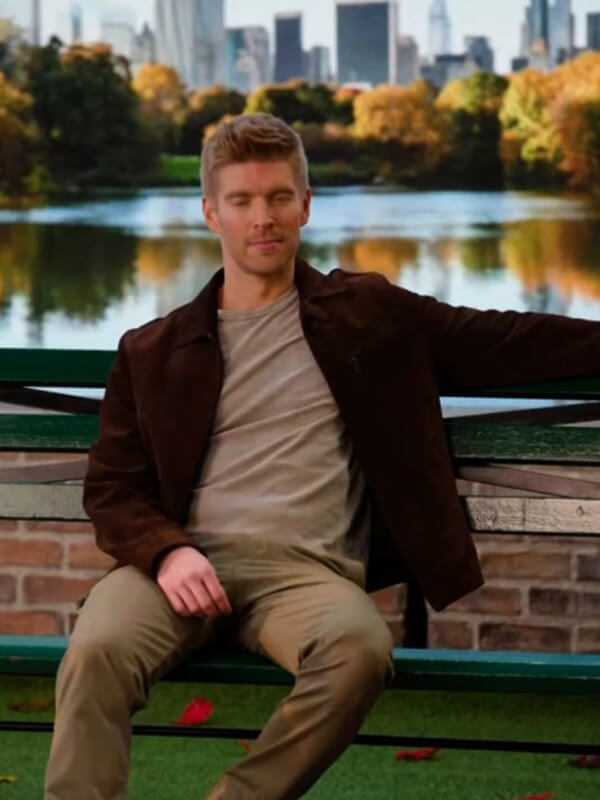 In the City 2026 Kyle Cook Brown Suede Jacket
