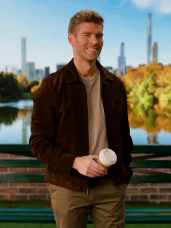 In the City 2026 Kyle Cook Brown Suede Jacket