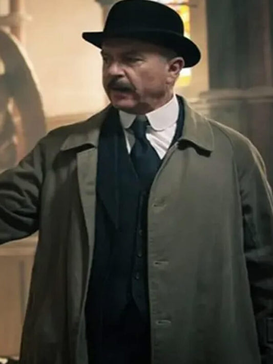 Inspector Chester Campbell Peaky Blinders Trench Coat