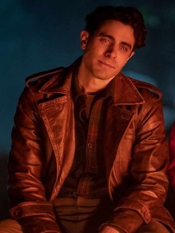 Interview With The Vampire Damon Daunno Brown Leather Coat