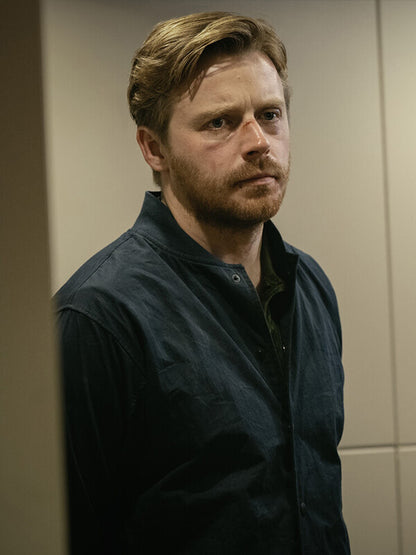 Jack Lowden Slow Horses S03 Black Jacket