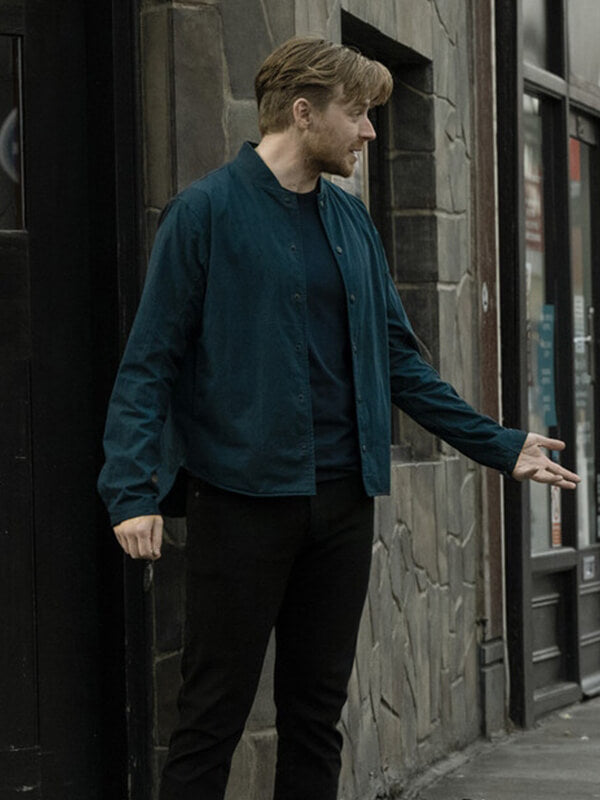 Jack Lowden Slow Horses S03 Black Jacket