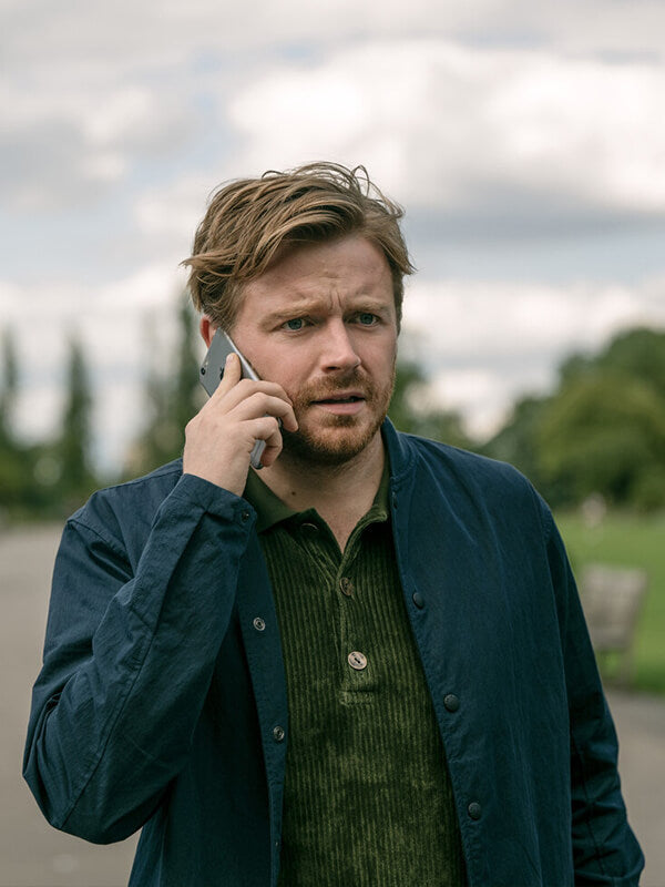 Jack Lowden Slow Horses S03 Black Jacket