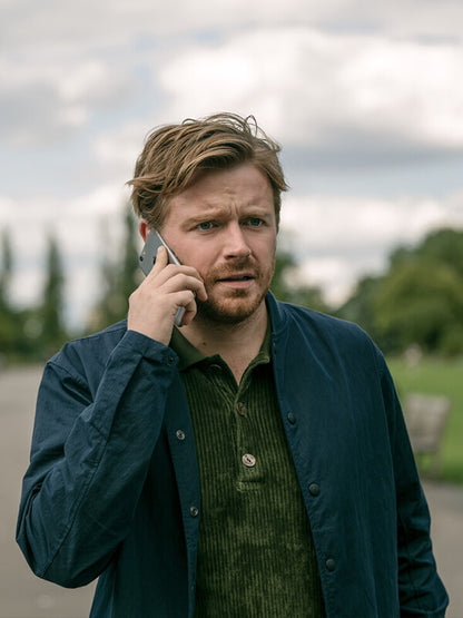 Jack Lowden Slow Horses S03 Black Jacket