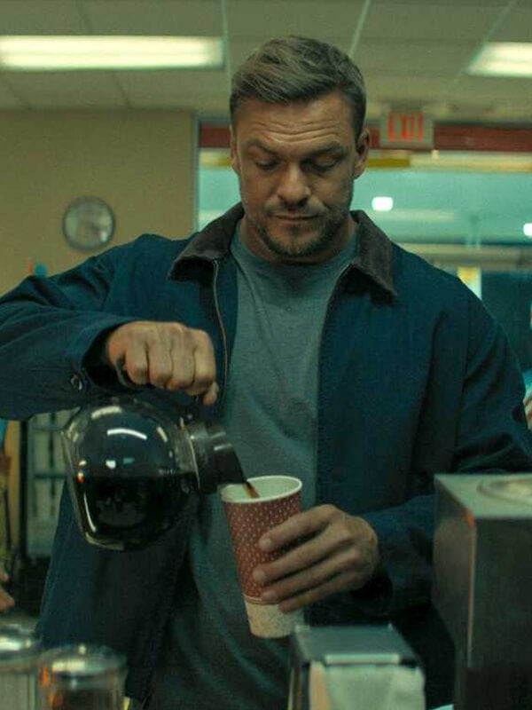 Jack Reacher Reacher S03 Blue Cotton Jacket