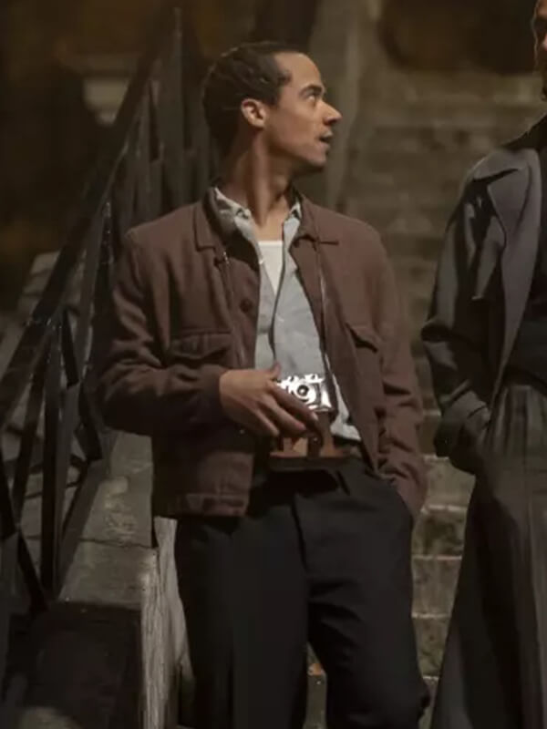 Jacob Anderson Interview With The Vampire Suede Jacket