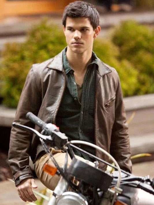 Jacob Black The Twilight Saga Breaking Dawn Leather Jacket