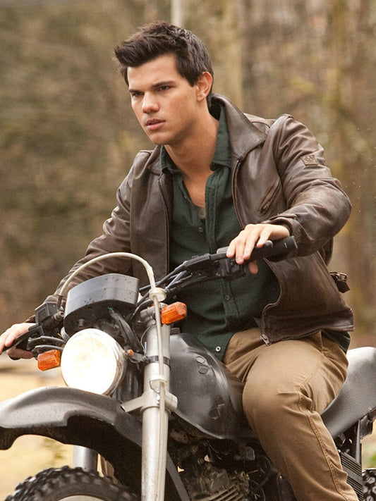 Jacob Black The Twilight Saga Breaking Dawn Leather Jacket