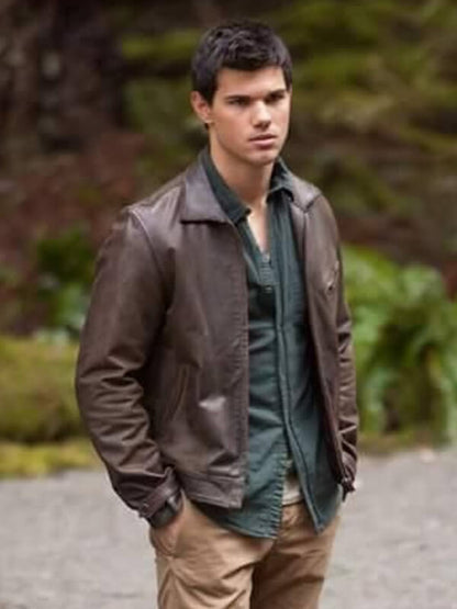 Jacob Black The Twilight Saga Breaking Dawn Leather Jacket