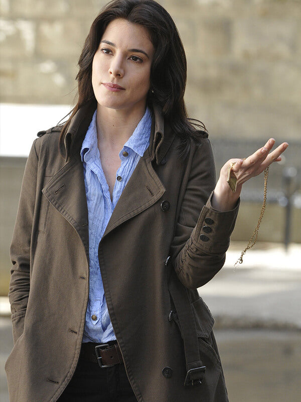 Jaime Murray Warehouse 13 S02 Brown Coat