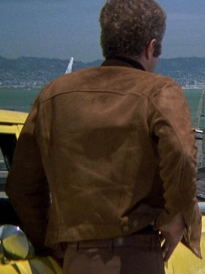 James Caan The Killer Elite Brown Suede Jacket