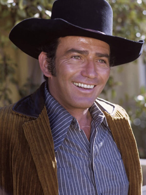James Drury The Virginian  Brown Corduroy Coat