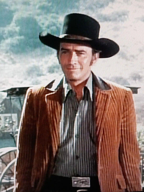 James Drury The Virginian  Brown Corduroy Coat