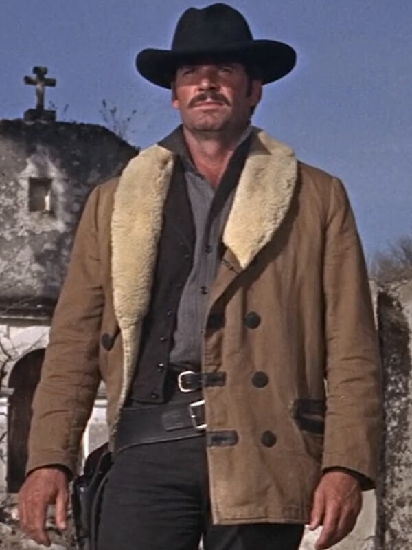 James Garner Hour Of The Gun Brown Suede Coat