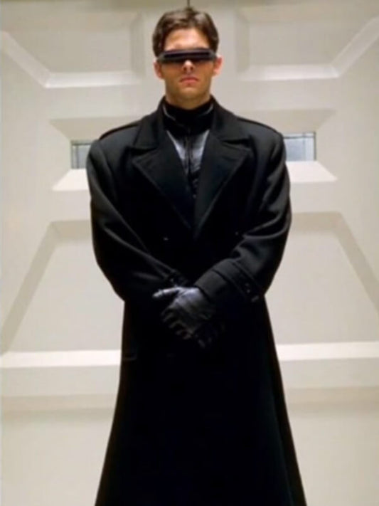 James Marsden Avengers: Doomsday 2026 Black Wool Coat