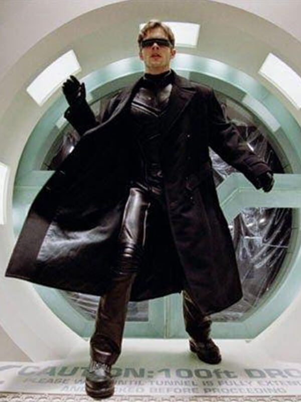 James Marsden Avengers: Doomsday 2026 Black Wool Coat