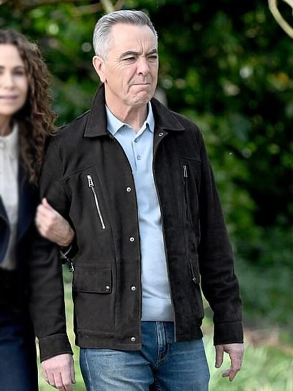 James Nesbitt Run Away S01 Simon Suede Jacket