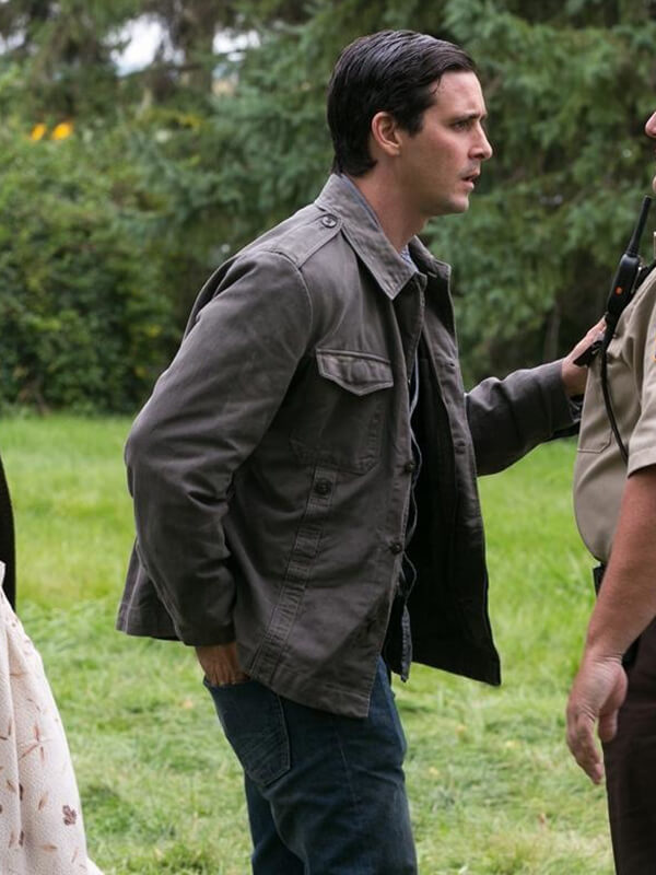 James Ransone Sinister 2 Green Cotton Jacket