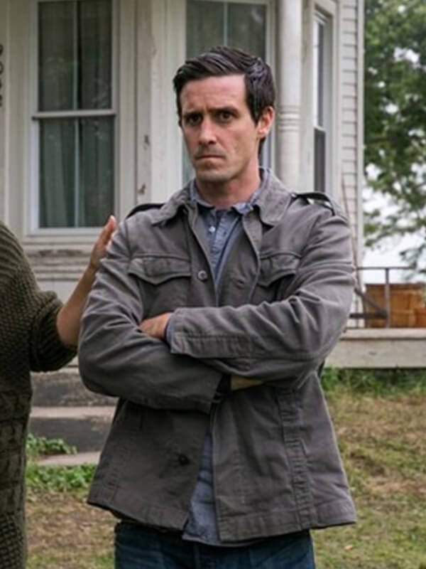 James Ransone Sinister 2 Green Cotton Jacket