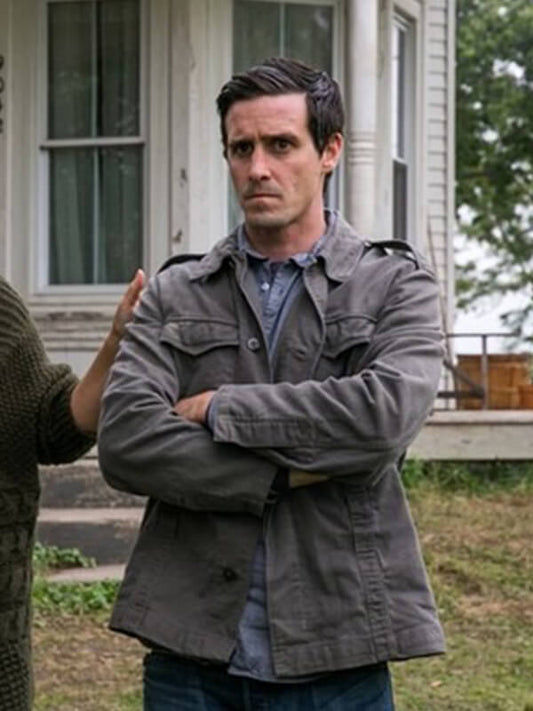 James Ransone Sinister 2 Green Cotton Jacket
